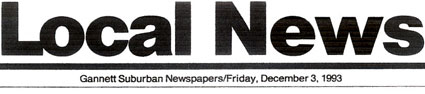 Local News Gannett Suburban Newspapers/Friday December 3, 1993